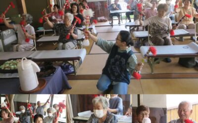 一緒に踊ると楽しいですよ！