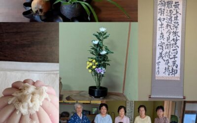 菊の節句の煎茶会