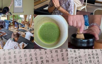 敬老の日の詠唱＆写経サロン