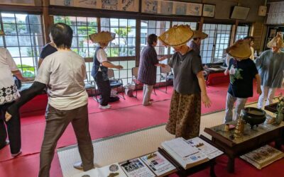 盆踊り直前練習